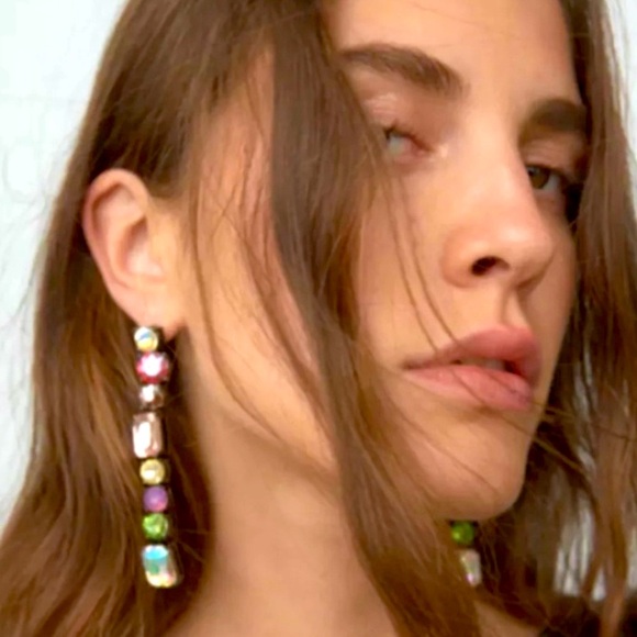 ERRE Statement Drop Earrings - Picture 3 of 5